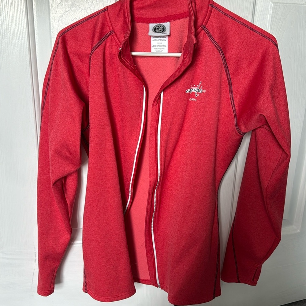 Washington Capitals fleece lined jacket